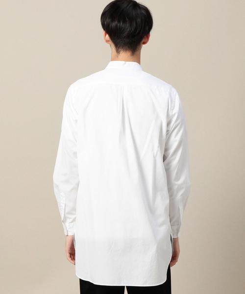 BEAUTY&YOUTH UNITED ARROWS(ビューティーアンドユースユナイテッドアローズ)の「BY ブロード ロング バンドカラーシャツ◆(シャツ/ブラウス・メンズ・ホワイト・MEDIUM/LARGE/SMALL)」の10枚目の写真