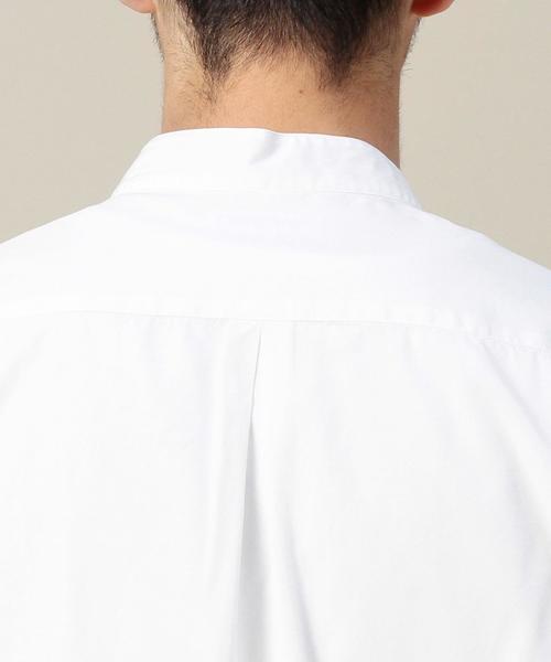 BEAUTY&YOUTH UNITED ARROWS(ビューティーアンドユースユナイテッドアローズ)の「BY ブロード ロング バンドカラーシャツ◆(シャツ/ブラウス・メンズ・ホワイト・MEDIUM/LARGE/SMALL)」の3枚目の写真