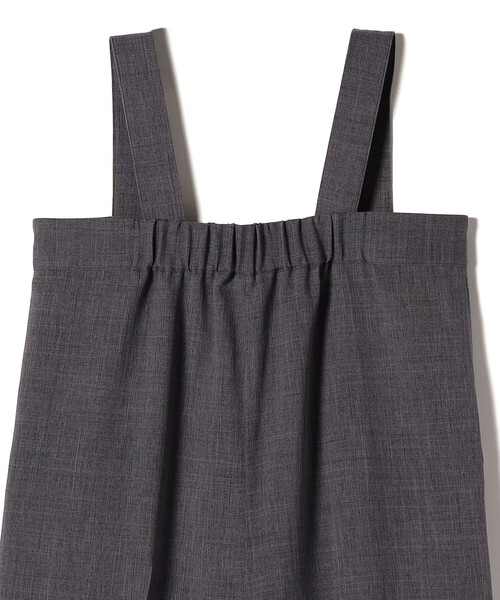 SHIPS（シップス）の「〈手洗い可能〉ワイド サロペット ◇（サロペット/オーバーオール・レディース・グレー/ブラック・ONE SIZE）」の8枚目の写真