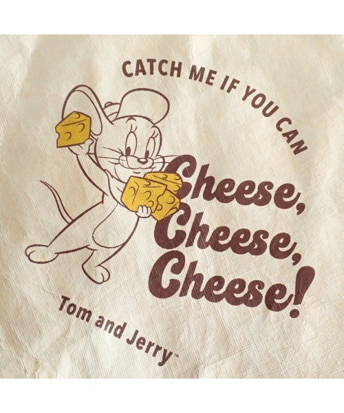 Tom&Jerry(トムアンドジェリー)の「TOM and JERRY×Flapperチーズペーパーバッグ(トートバッグ・レディース・A/C/B・FREE)」の10枚目の写真