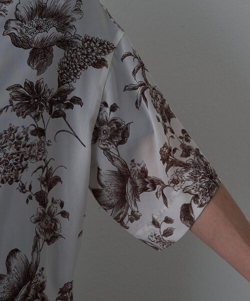 COLONY 2139（コロニートゥーワンスリーナイン）の「ボタニカル柄半袖シャツ（シャツ/ブラウス・メンズ・ベージュ/ブラック・LARGE/MEDIUM）」の22枚目の写真