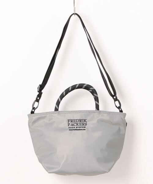 FREDRIK PACKERS（フレドリックパッカーズ）の「FREDRIK PACKERS / MELL TOTE（トートバッグ・レディース・グレー/ブラック/オリーブ/ベージュ・ONESIZE）」の19枚目の写真