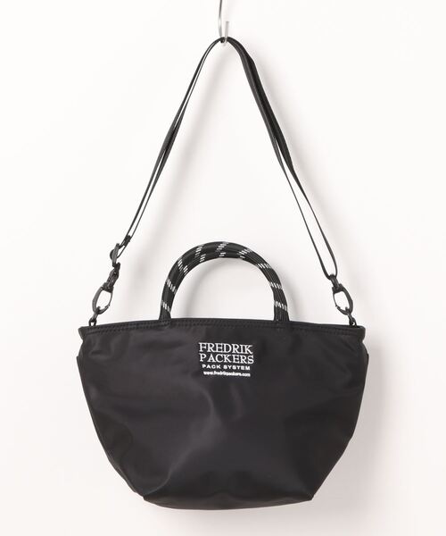 FREDRIK PACKERS（フレドリックパッカーズ）の「FREDRIK PACKERS / MELL TOTE（トートバッグ・レディース・グレー/ブラック/オリーブ/ベージュ・ONESIZE）」の20枚目の写真