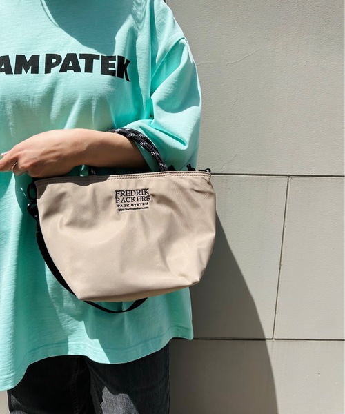 FREDRIK PACKERS（フレドリックパッカーズ）の「FREDRIK PACKERS / MELL TOTE（トートバッグ・レディース・グレー/ブラック/オリーブ/ベージュ・ONESIZE）」の13枚目の写真