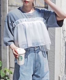 BIGTシャツ×フリルベルトセット