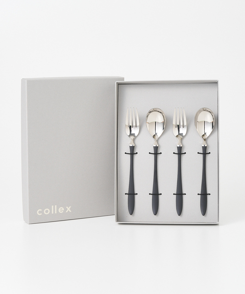【Limoa/リモア】カトラリー ディナー スプーン・フォーク 4本セット（カトラリー）｜collex（コレックス） 6,412円