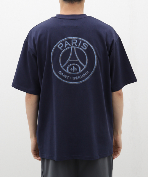 PARIS SAINT-GERMAIN（パリサンジェルマン）の「【Paris Saint-Germain / パリ・サン＝ジェルマン】JP BACK EMBLEM TSH（Tシャツ/カットソー・メンズ・ベージュ/ネイビー/ブラック・SMALL/MEDIUM/LARGE/X-LARGE）」の22枚目の写真