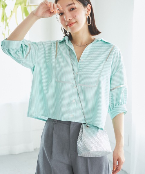 VIS（ビス）の「メタルメッシュ巾着ショルダーバッグ（ショルダーバッグ・レディース・シルバー/ゴールド/ブラック・FREE）」の19枚目の写真