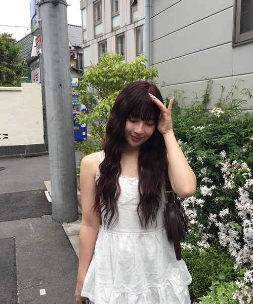 RiLi(リリ)の「レースフリルティアードミニワンピ【RL】(ワンピース・レディース・ブラック/ホワイト・FREE)」の11枚目の写真
