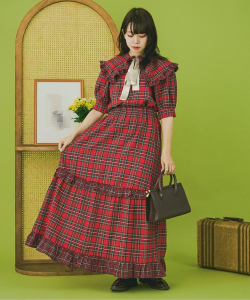 kutir（クティール）の「【クティールとレトロ】【セットアップ着用