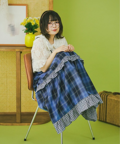 kutir（クティール）の「【クティールとレトロ】【セットアップ着用