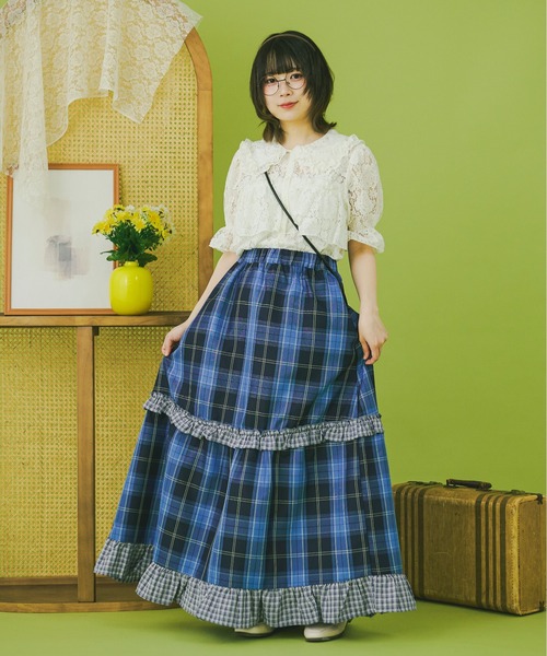 kutir（クティール）の「【クティールとレトロ】【セットアップ着用