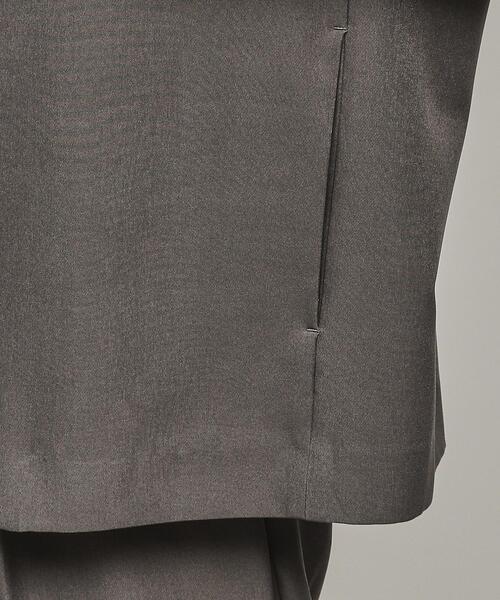 tk.TAKEO KIKUCHI(ティーケータケオキクチ)の「◆360度ストレッチノーカラージャケット(ノーカラージャケット・メンズ・グレー/ブラック/ダークブラウン/ブルー・01/02/03/04)」の21枚目の写真
