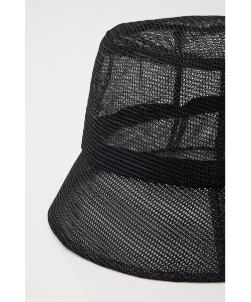 rienda（リエンダ）の「シアーメッシュバケットハット（ハット・レディース・ブラック/ライトグレー・FREE）」の9枚目の写真