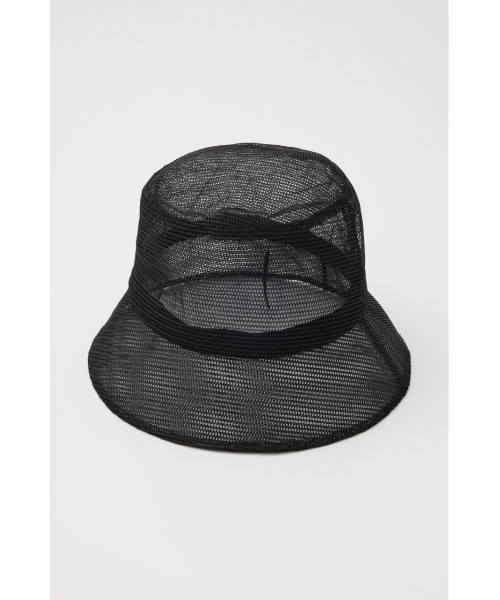 rienda（リエンダ）の「シアーメッシュバケットハット（ハット・レディース・ブラック/ライトグレー・FREE）」の12枚目の写真