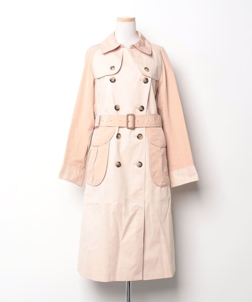 ツモリチサト ニューセームギャバトレンチコートTSUMORI CHISATO