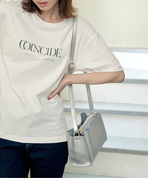 ikka（イッカ）の「GOKU楽PUミニショルダーバッグ（ショルダーバッグ・レディース・シルバーグレー/ベージュ/ブラック/ライトグレー/キャメル/レッド・FREE）」の19枚目の写真