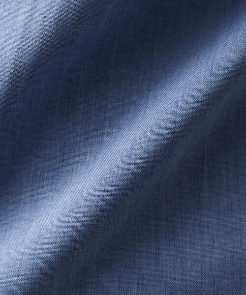 NOLLEY’S（ノーリーズ）の「【ACTIVE SECT】《限定展開 / 速乾 / ドライタッチ》スキッパーバンドカラーシャツ（シャツ/ブラウス・メンズ・ブラック/グレイッシュベージュ/ダークネイビー/ブルー・L/M/S）」の17枚目の写真