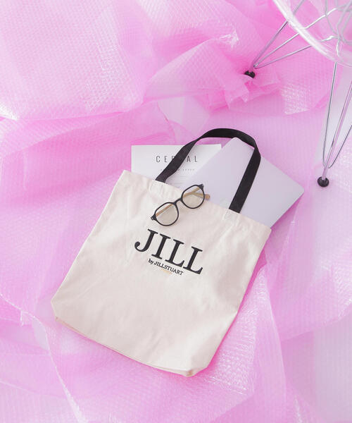 JILL by JILL STUART（ジルバイジルスチュアート）の「◇刺繍ロゴトートバッグ（トートバッグ・レディース・ピンク/ホワイト系その他・FREE）」の4枚目の写真