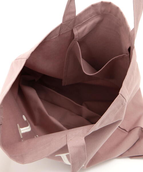 JILL by JILL STUART（ジルバイジルスチュアート）の「◇刺繍ロゴトートバッグ（トートバッグ・レディース・ピンク/ホワイト系その他・FREE）」の5枚目の写真