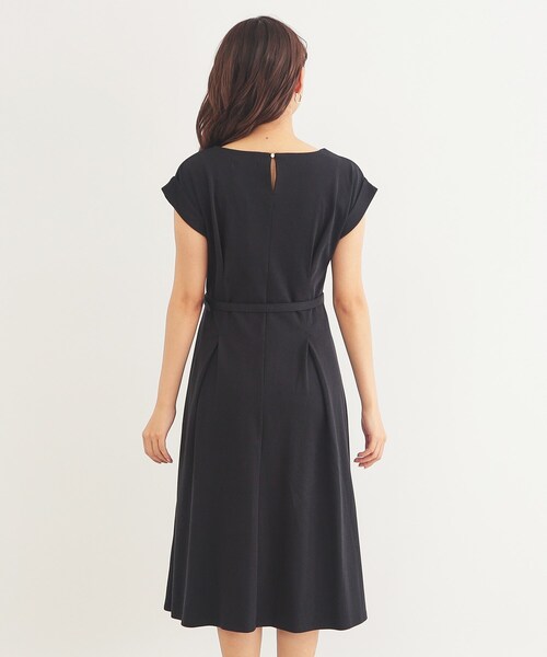 index（インデックス）の「◆《5color/S-LLsize》UV ウエストタックフレアワンピース【接触冷感/洗濯機洗い可】（ワンピース・レディース・ブラック/ブラウン系その他/ライトブルー/ベージュ系その他7/ネイビー系5・36/38/40/42）」の12枚目の写真