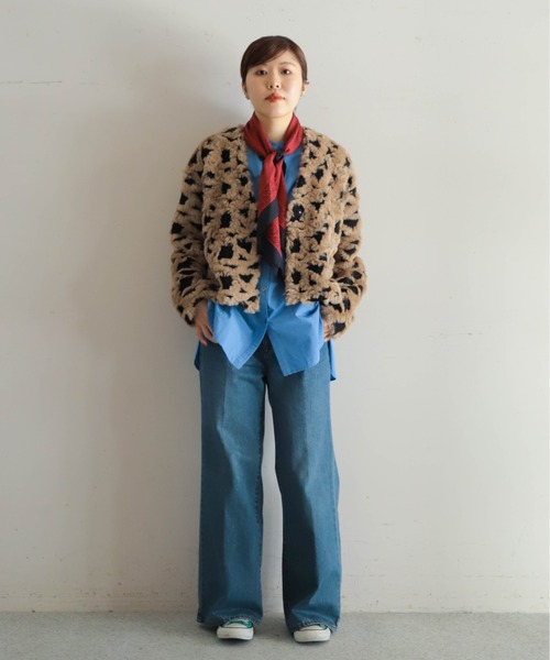 2024.11新品】NOMBRE IMPAIR ファーJQショートカーデ