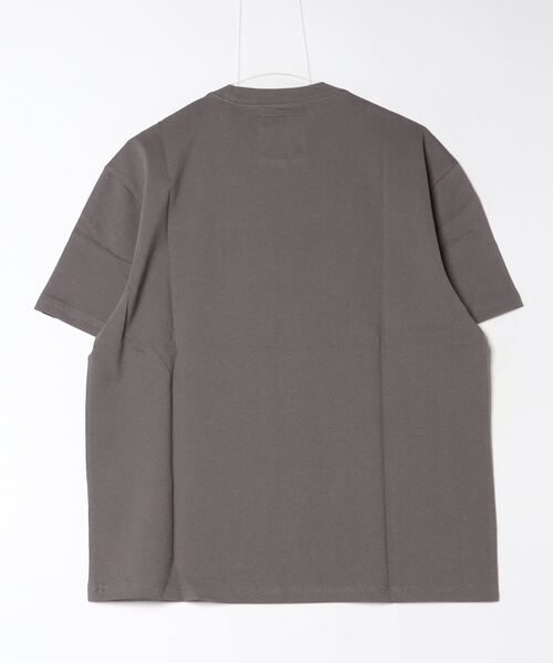 HIPANDA(ハイパンダ)の「(HIPANDA ハイパンダ) 男女兼用 HIIPANDA エッフェル塔 ロゴ Tシャツ(Tシャツ/カットソー・メンズ・グレー・SMALL/MEDIUM/LARGE/X-LARGE/XX-LARGE)」の2枚目の写真