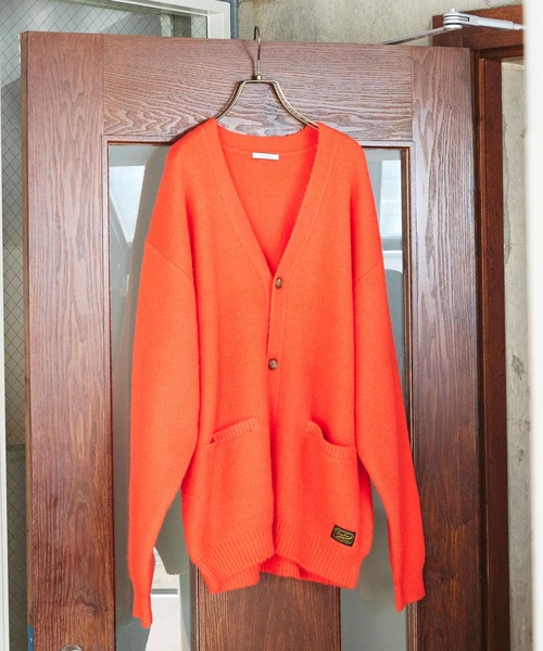 BAYFLOW（ベイフロー）の「ブークレカーディガン（カーディガン/ボレロ・メンズ・オレンジ/ブルー/グレー/ブラック・LARGE/MEDIUM）」の4枚目の写真