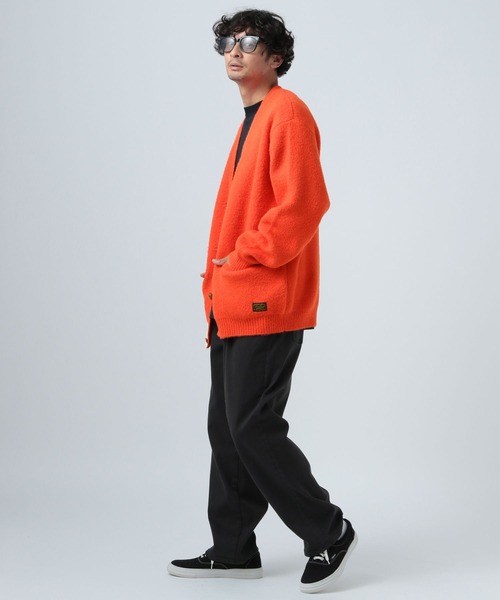 BAYFLOW（ベイフロー）の「ブークレカーディガン（カーディガン/ボレロ・メンズ・オレンジ/ブルー/グレー/ブラック・LARGE/MEDIUM）」の22枚目の写真