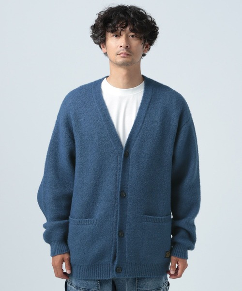 BAYFLOW（ベイフロー）の「ブークレカーディガン（カーディガン/ボレロ・メンズ・オレンジ/ブルー/グレー/ブラック・LARGE/MEDIUM）」の17枚目の写真