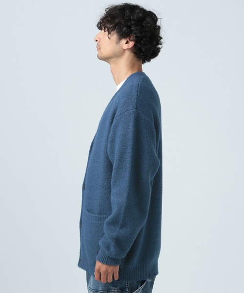 BAYFLOW（ベイフロー）の「ブークレカーディガン（カーディガン/ボレロ・メンズ・オレンジ/ブルー/グレー/ブラック・LARGE/MEDIUM）」の16枚目の写真