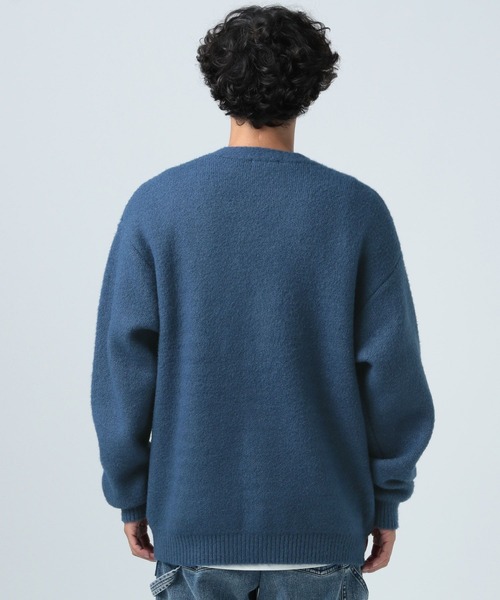 BAYFLOW（ベイフロー）の「ブークレカーディガン（カーディガン/ボレロ・メンズ・オレンジ/ブルー/グレー/ブラック・LARGE/MEDIUM）」の15枚目の写真