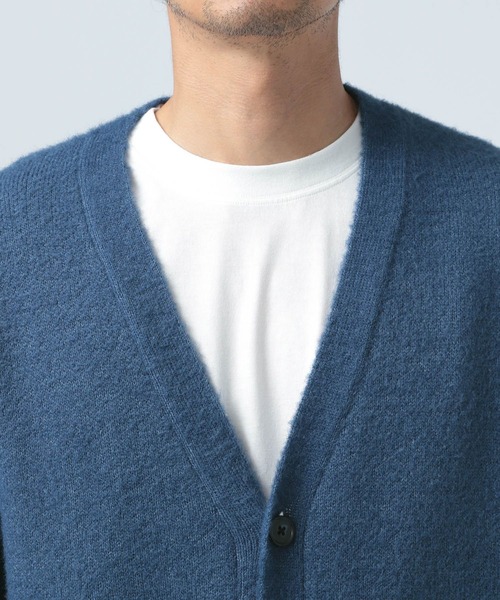 BAYFLOW（ベイフロー）の「ブークレカーディガン（カーディガン/ボレロ・メンズ・オレンジ/ブルー/グレー/ブラック・LARGE/MEDIUM）」の14枚目の写真