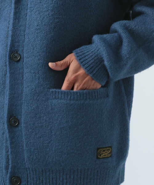 BAYFLOW（ベイフロー）の「ブークレカーディガン（カーディガン/ボレロ・メンズ・オレンジ/ブルー/グレー/ブラック・LARGE/MEDIUM）」の12枚目の写真