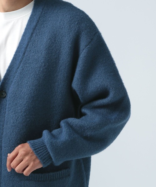 BAYFLOW（ベイフロー）の「ブークレカーディガン（カーディガン/ボレロ・メンズ・オレンジ/ブルー/グレー/ブラック・LARGE/MEDIUM）」の11枚目の写真