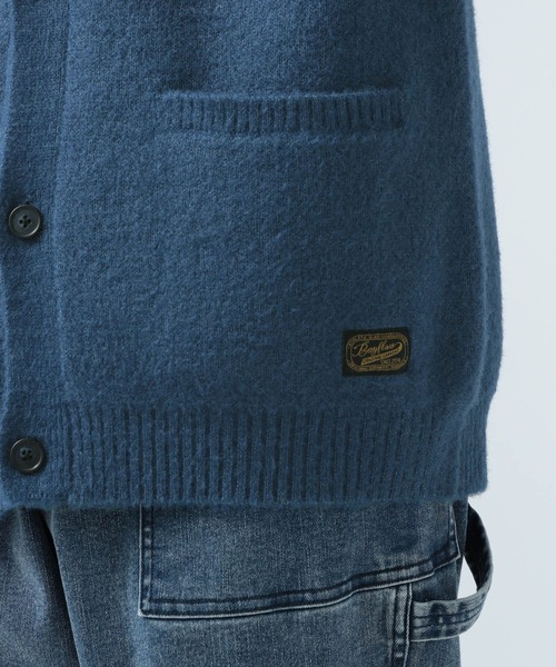 BAYFLOW（ベイフロー）の「ブークレカーディガン（カーディガン/ボレロ・メンズ・オレンジ/ブルー/グレー/ブラック・LARGE/MEDIUM）」の10枚目の写真