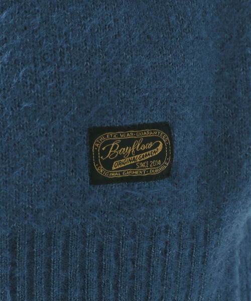 BAYFLOW（ベイフロー）の「ブークレカーディガン（カーディガン/ボレロ・メンズ・オレンジ/ブルー/グレー/ブラック・LARGE/MEDIUM）」の9枚目の写真