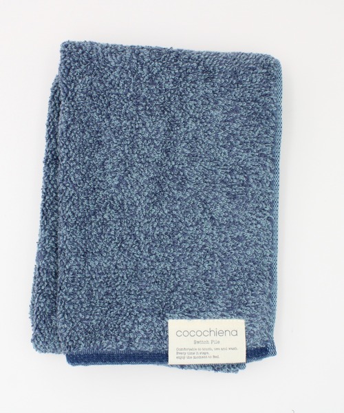 GEORGE'S（ジョージズ）の「ココチエナ２フェイスタオル（タオル・レディース・ブルー/ネイビー・FREE）」の2枚目の写真