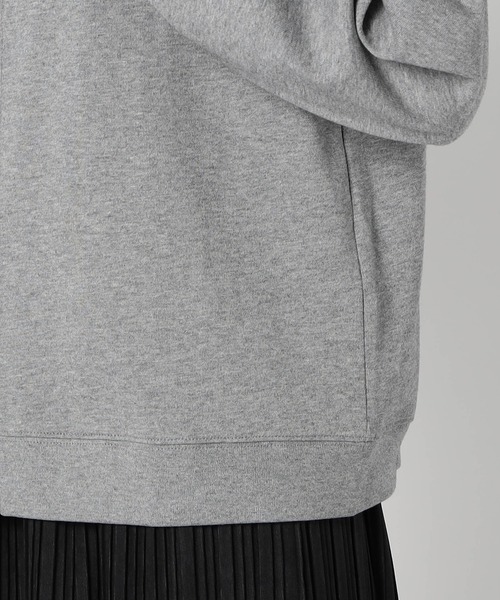 Grand PARK（グランドパーク）の「前後2WAY スナッププルオーバー（カーディガン/ボレロ・レディース・杢グレー/クリーム/レッド/ネイビー・FREE）」の14枚目の写真