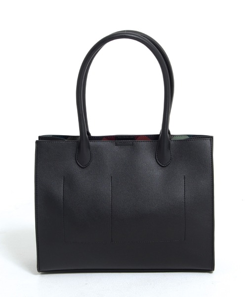 Arnold Palmer（アーノルドパーマー）の「バイアスチェック シェア トート（トートバッグ・レディース・ブラック/ベージュ・F）」の9枚目の写真