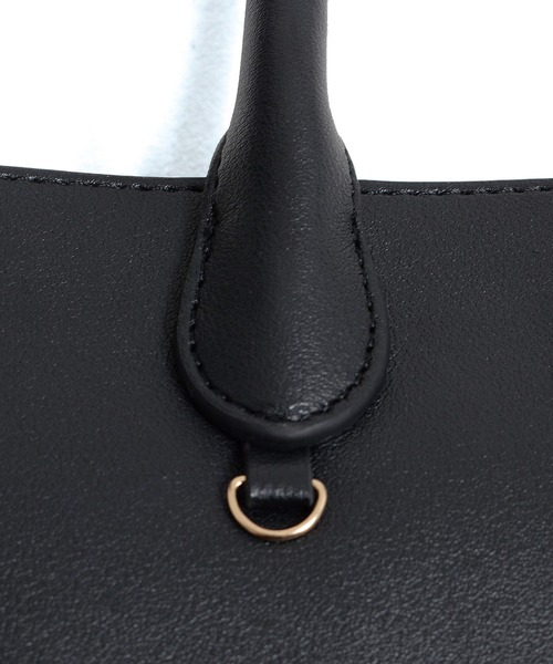 Arnold Palmer（アーノルドパーマー）の「バイアスチェック シェア トート（トートバッグ・レディース・ブラック/ベージュ・F）」の4枚目の写真
