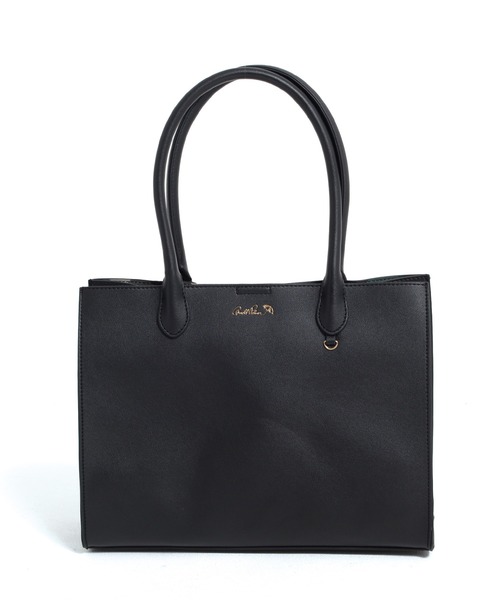 Arnold Palmer（アーノルドパーマー）の「バイアスチェック シェア トート（トートバッグ・レディース・ブラック/ベージュ・F）」の11枚目の写真