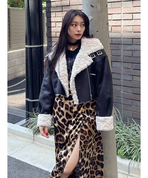 EVRIS（エヴリス）の「チョーカーリボン付リブトップス（Tシャツ/カットソー・レディース・グレー/ブルー/ブラック・FREE）」の20枚目の写真