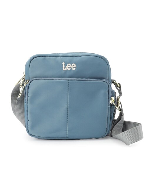 SHOO・LA・RUE（シューラルー）の「【Lee別注】スクエアショルダーバッグ（ショルダーバッグ・レディース・ブラック/ベージュ/ブルー/ダークブラウン系3・00）」の4枚目の写真