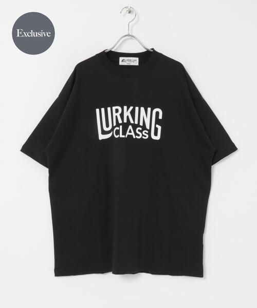 LURKING CLASS（ラーキングクラス）の「『別注』LURKING CLASS×URBS　BASIC LOGO S/S TEE（Tシャツ/カットソー・メンズ・ホワイト/ブラック・X-LARGE/LARGE/MEDIUM）」の2枚目の写真