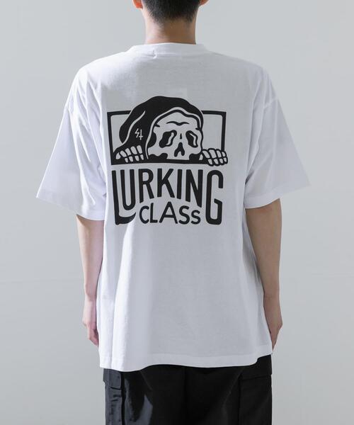 LURKING CLASS（ラーキングクラス）の「『別注』LURKING CLASS×URBS　BASIC LOGO S/S TEE（Tシャツ/カットソー・メンズ・ホワイト/ブラック・X-LARGE/LARGE/MEDIUM）」の5枚目の写真