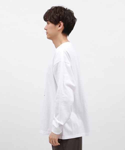 LAKOLE(ラコレ)の「イヌネコレトロムービーT / 138983(Tシャツ/カットソー・メンズ・ブルー/ホワイト/チャコール/オレンジ・MEDIUM/LARGE)」の15枚目の写真