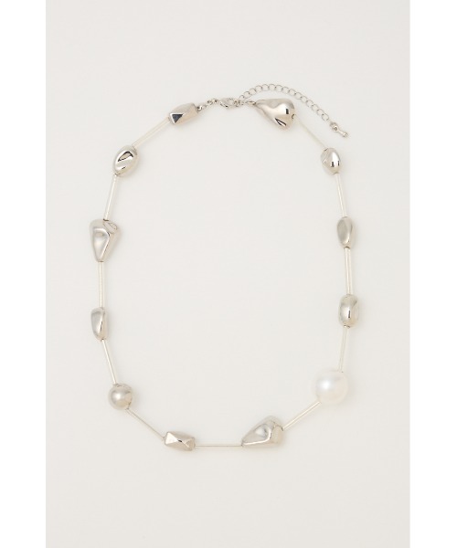 RODEO CROWNS WIDE BOWL(ロデオクラウンズワイドボウル)の「ボリュームパーツネックレス(ネックレス・レディース・シルバー/ゴールド・FREE)」の7枚目の写真