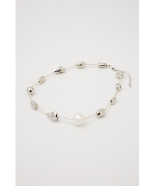 RODEO CROWNS WIDE BOWL(ロデオクラウンズワイドボウル)の「ボリュームパーツネックレス(ネックレス・レディース・シルバー/ゴールド・FREE)」の6枚目の写真