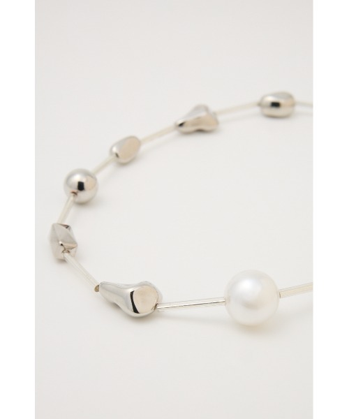 RODEO CROWNS WIDE BOWL(ロデオクラウンズワイドボウル)の「ボリュームパーツネックレス(ネックレス・レディース・シルバー/ゴールド・FREE)」の5枚目の写真